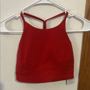 Lululemon flow Y Wrap-Front Hight Neck Sports Bra